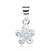 Cutie Flower Silver Pendant SPEB-1372